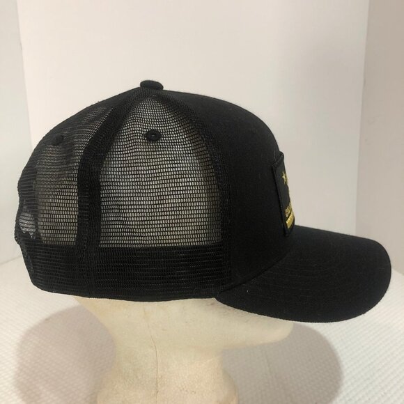 Nwt California Republic Black Baseball Hat Gold Patch Snapback Unisex - Picture 4 of 7